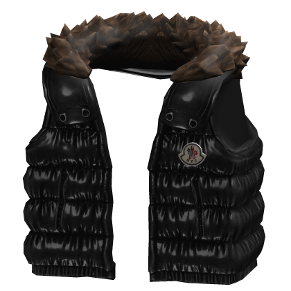 Black Puffer Vest