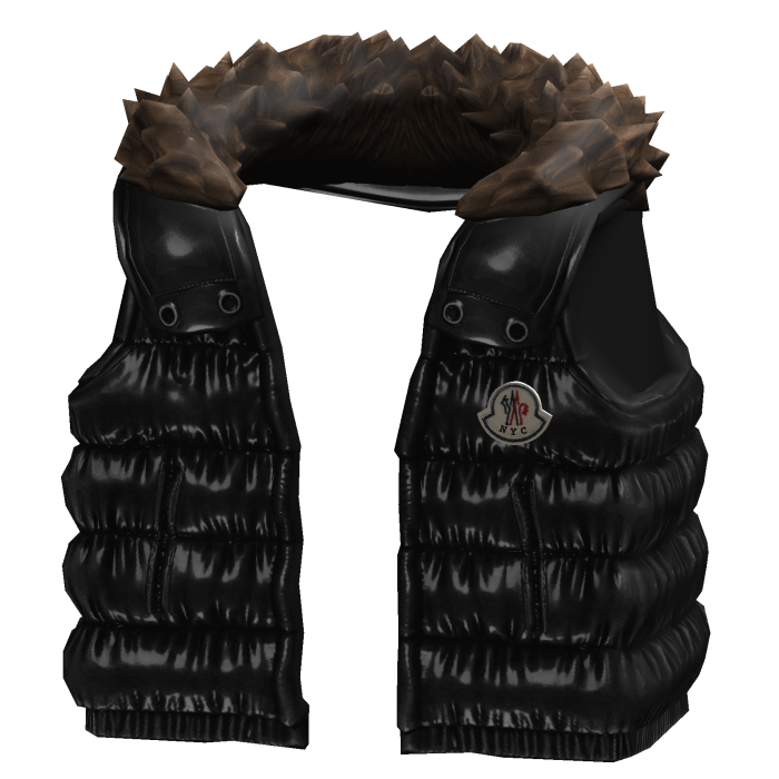 Black Puffer Vest