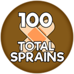 100 Total Sprains