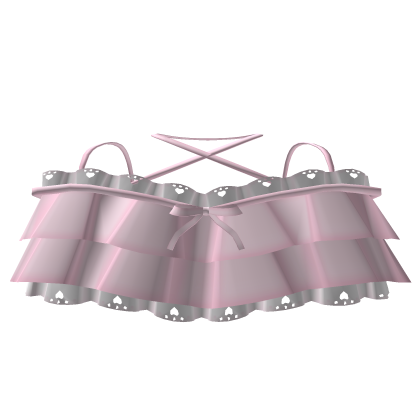 ♡' Pink Cute Ruffled Top