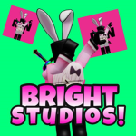 Bright studio.