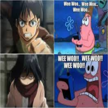 Attack On Titan Patrick Meme Roblox decal