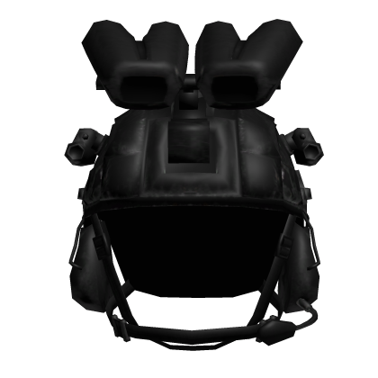 Black Military Helmet