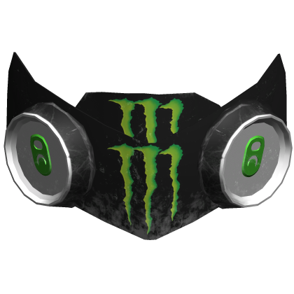 Green Claw Grunge Scene Facemask Neon Green Roblox item