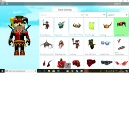 teste os itens do roblox!!