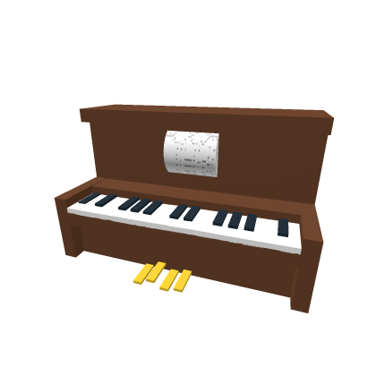 Auto Piano with moving keys