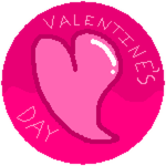 Valentine's Badge