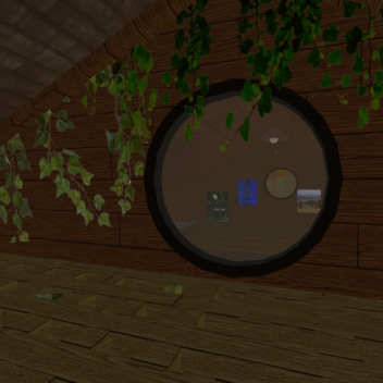 湖の近くの小屋です