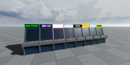 UXR Arcade Machine System preview 1