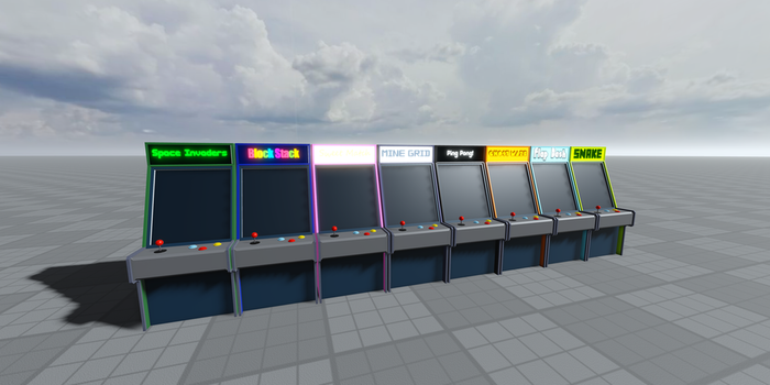 UXR Arcade Machine System preview 1