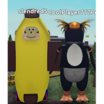 penguins and monkey hangout