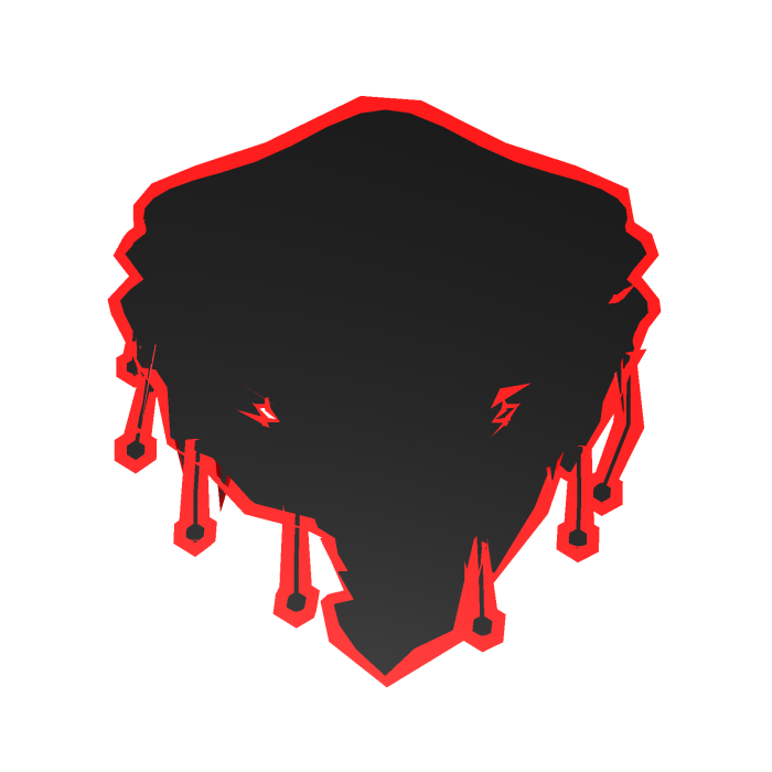 Cartoony Desert Bandana (Red)