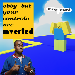 obby but your controls are inverted