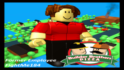 Work at a Pizza Place Poster: FightMe184 Roblox decal
