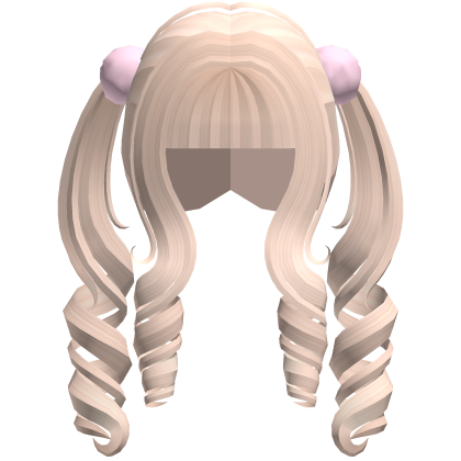 ♪ 〜 Cute Blonde Swirly Moe Anime Hair 
