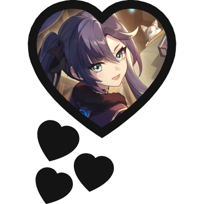 Mona Thinking Hearts Genshin Impact