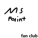 The MS Paint Fan Club