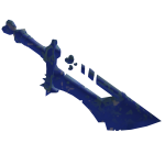 Blue Coral Heart Sword