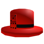 Red Top Hat Of Domino