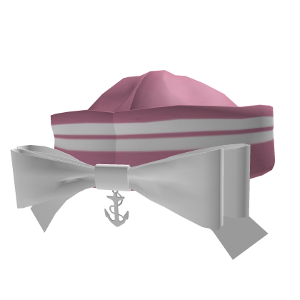 Sailor Bow Cute Hat (pink)