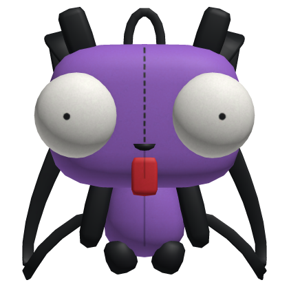 Purple Alien GIR Scene Plush Backpack [1.0]