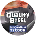 Using the Steel Refinery, take 50 steel ($25,000) to The Innovator.