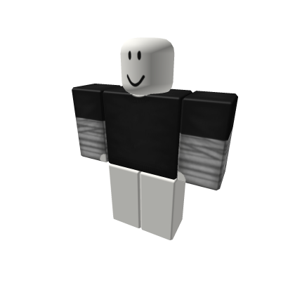 Black Tee with Bandages
