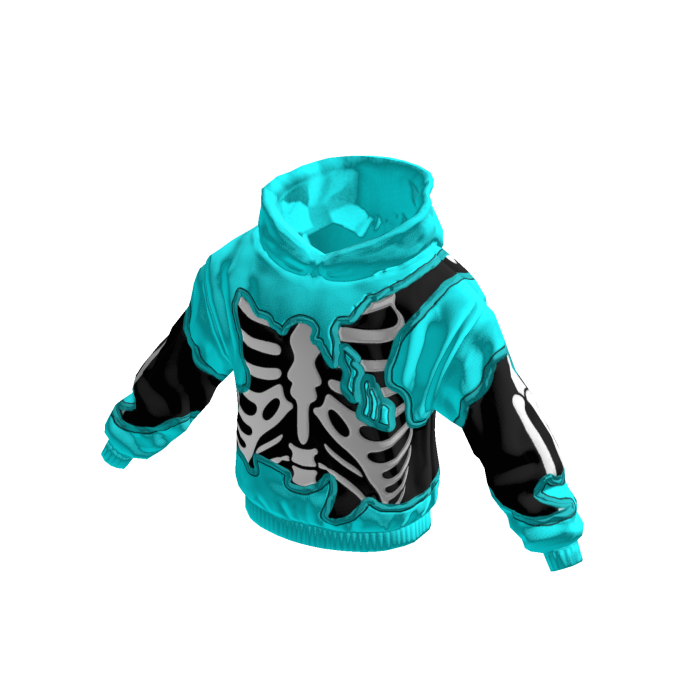 ZX - HALF SKELETON Cyan
