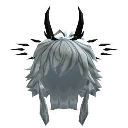 Fallen Angel White Hair {😈} Roblox item