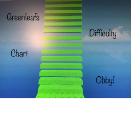 GreenLeafYT's Difficulty Chart Obby