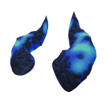 Blue Hellrock Horns