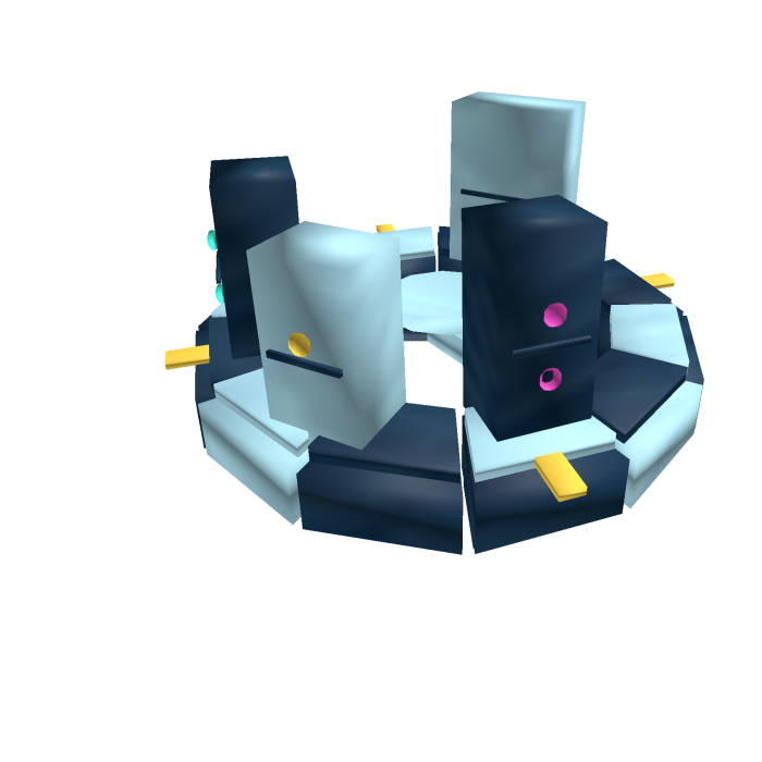 Arctic Prism Domino Crown