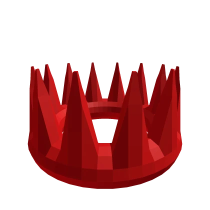 Oversized Red Overlord Crown [Code: RedCrown1] | Roblox Item