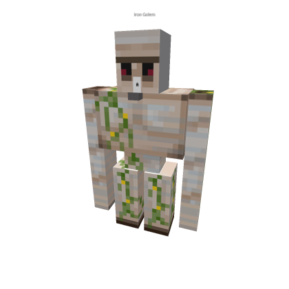 Iron Golem Minecraft Mob Guardian Protector Robot