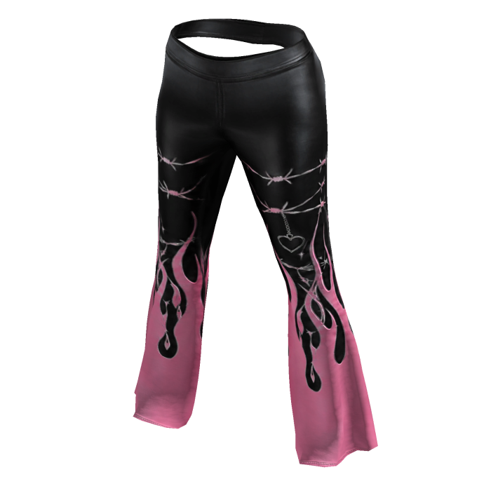 Y2K PANTS PINK 