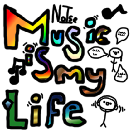 Music Is My Life Roblox decal