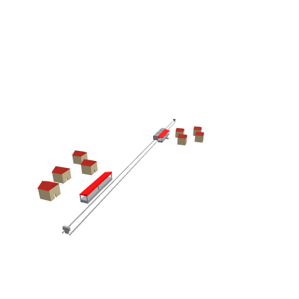 train and town