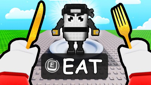 Eat Brainrots To Get STRONG!