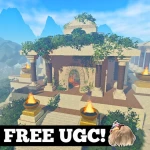 Waffle's UGC Temple Roblox game thumbnail