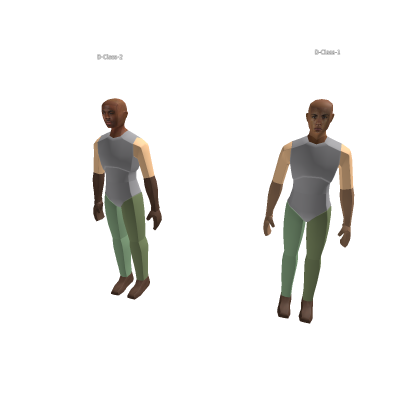 D-class only with walking anim
