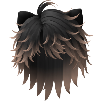 Boy Cat Hair Black & Blonde Halloween Roblox item