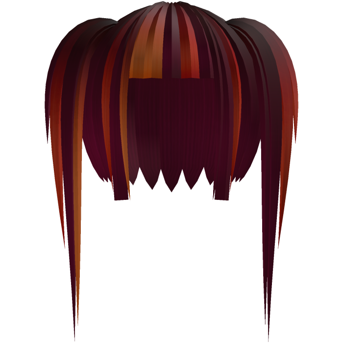 🍂⭑ Spectral Gothic Pigtails || Autumn Ombre