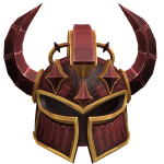 Ruby Underlord Helmet