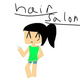 A very random hair salon