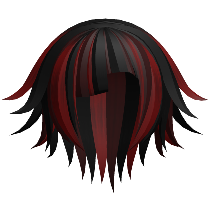 >_0 Assorted Red Long Spiky VKei Emo Hair 5. 