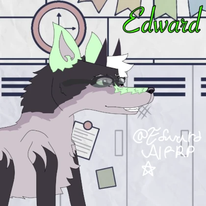 Edward *my new main oc fpe*