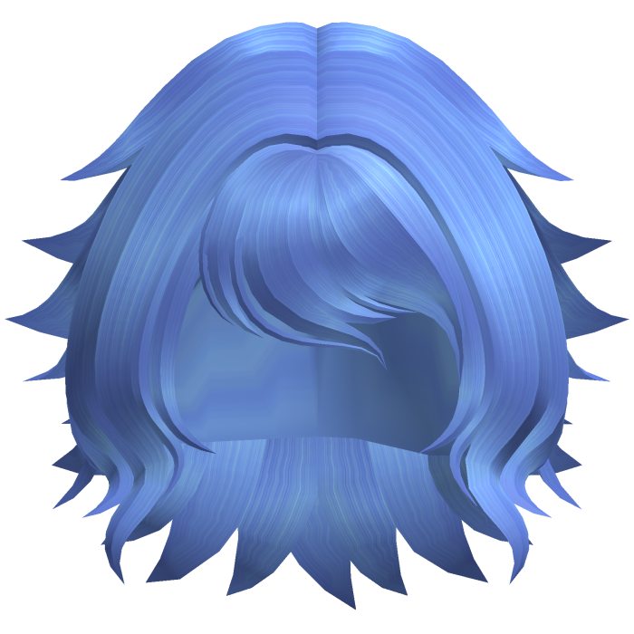 Messy Fluffy Bob Hair (MLP Princess Luna)