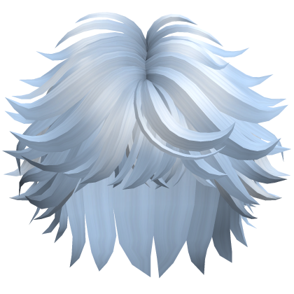 Light Blue Messy Hair