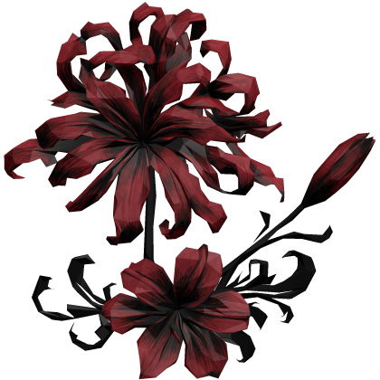 ヒガンバナ red spider lily hair flower