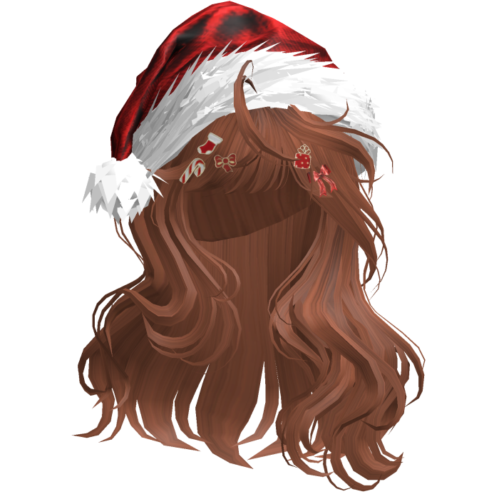 Lush Christmas Waves w/Santa Hat (Ginger)